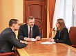 Сергей Путмин и Наталья Шарапова обсудили взаимодействие по развитию района
